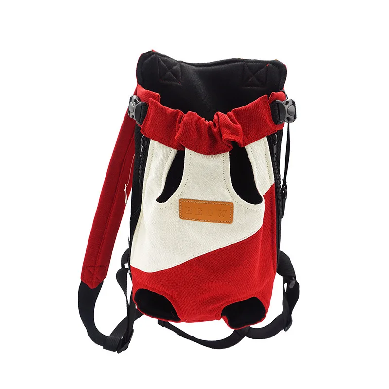 Easy-going Cat Dog Backpack Breathable Pet Carrier Portable Shoulders Bag