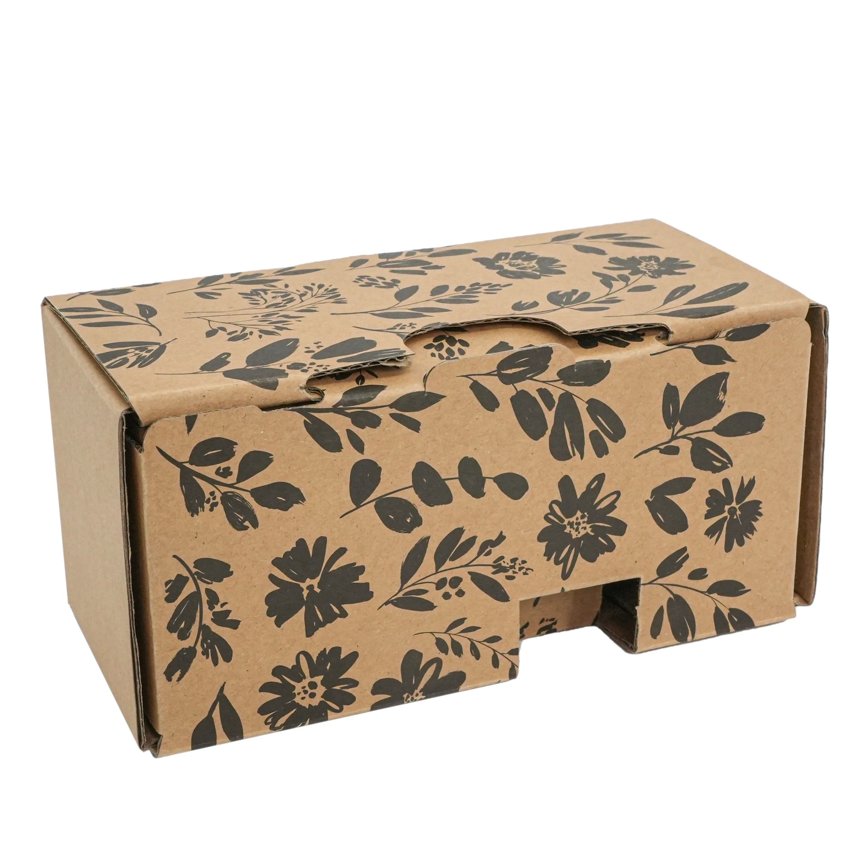 Free Design Wholesale China Custom Paper Cardboard Long Live Plant Packaging Shipping Box For Plants