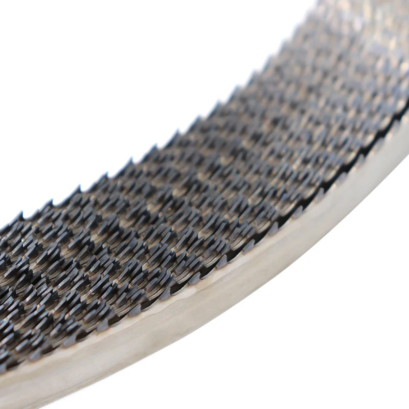 High quality SKS51 10mm width Narrow bandsaw blades for Cutting Soft and medium hard wood hard wood