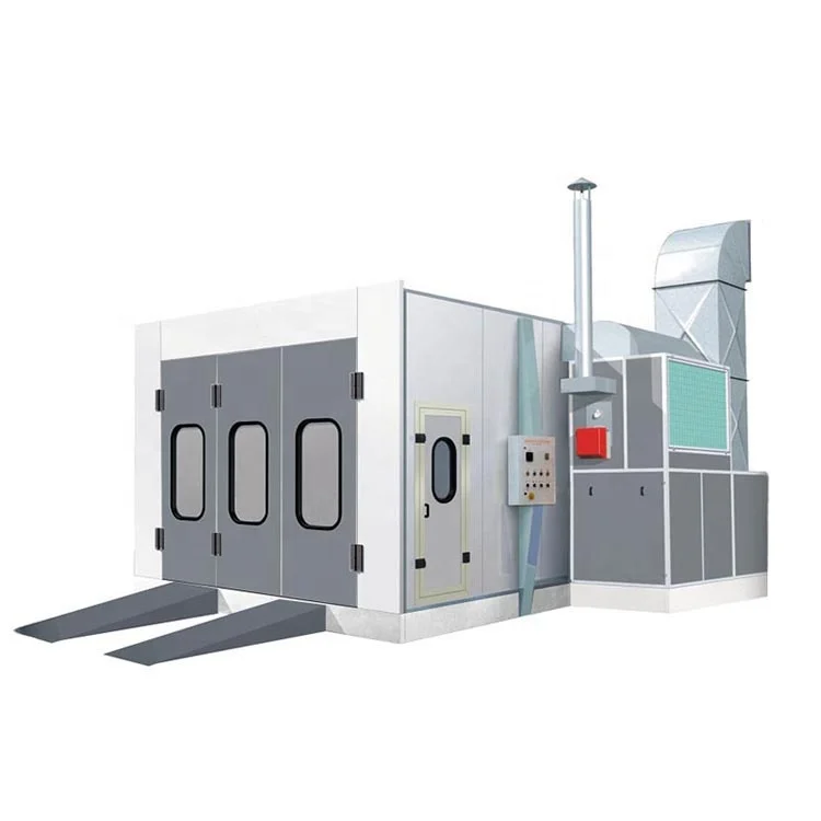 Factory Price Standard Spray Booth With Carbon Filter 2.3m*2.3m*2.5m Small Baking Oven Spray Booth Curing Oven