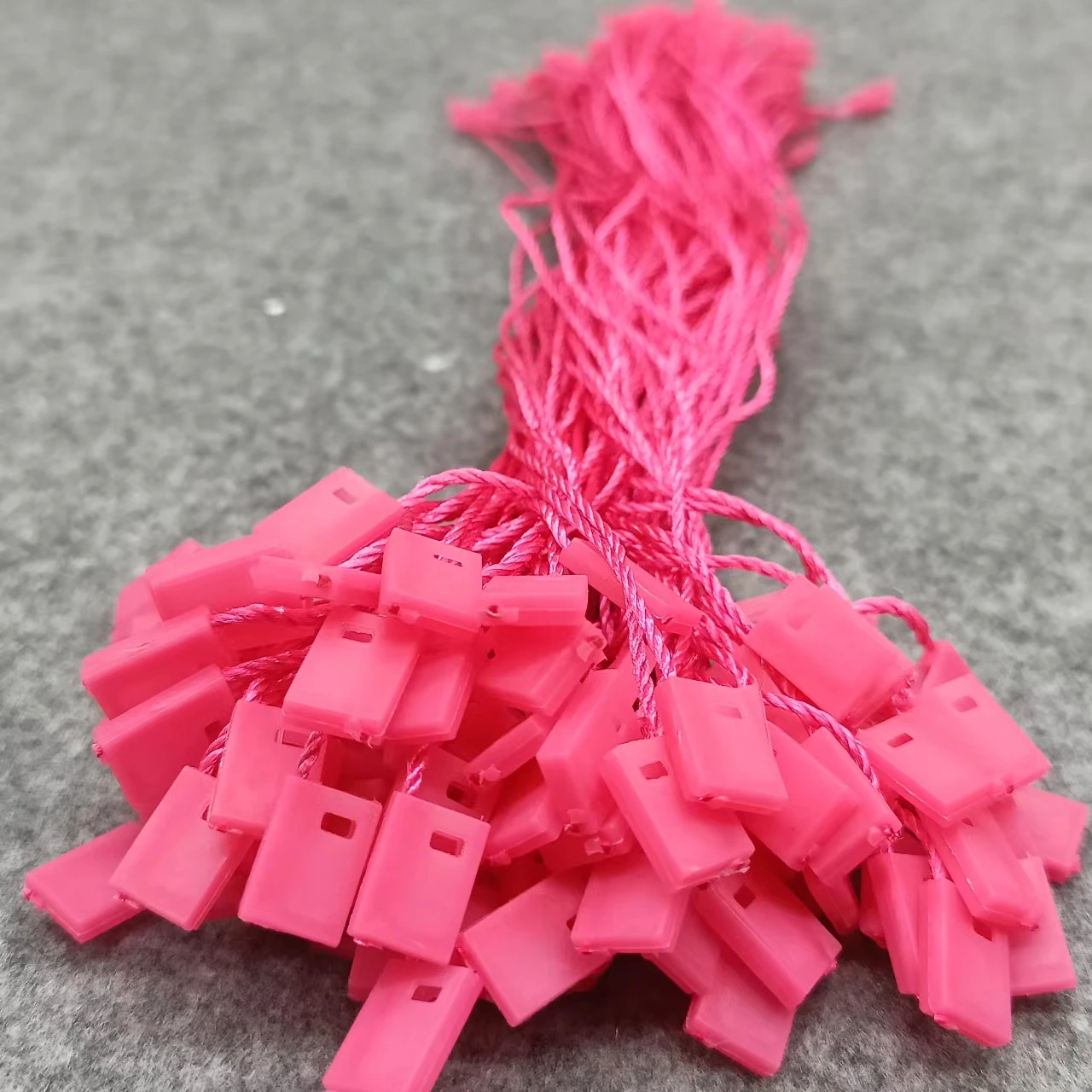 Manufacturers wholesale cheap custom logo clothing tag rope, tag rope with gold foil stamping or embossing clothing