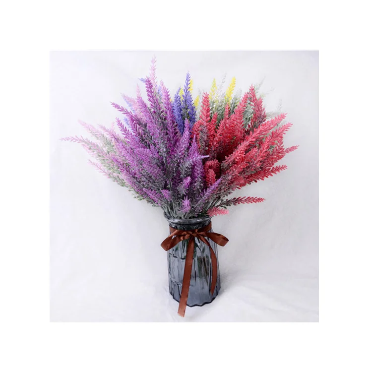 
Widely Applicable Indoor Decorations Lavender Plant Artificial Flowers House Plants 