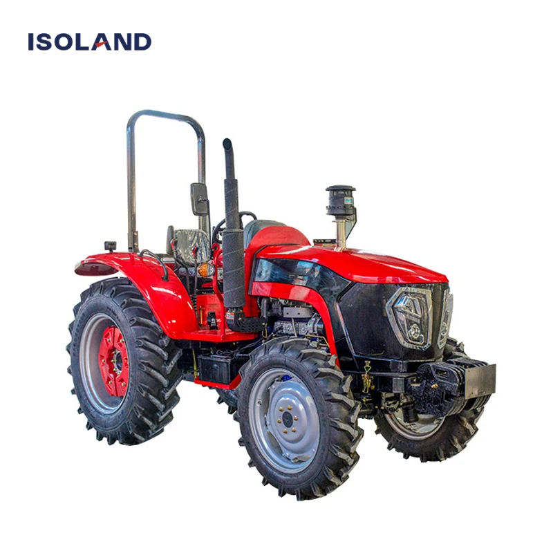 OEM Factory 90Hp Wheel Farm Tractor Implements Small Tractors For Agriculture