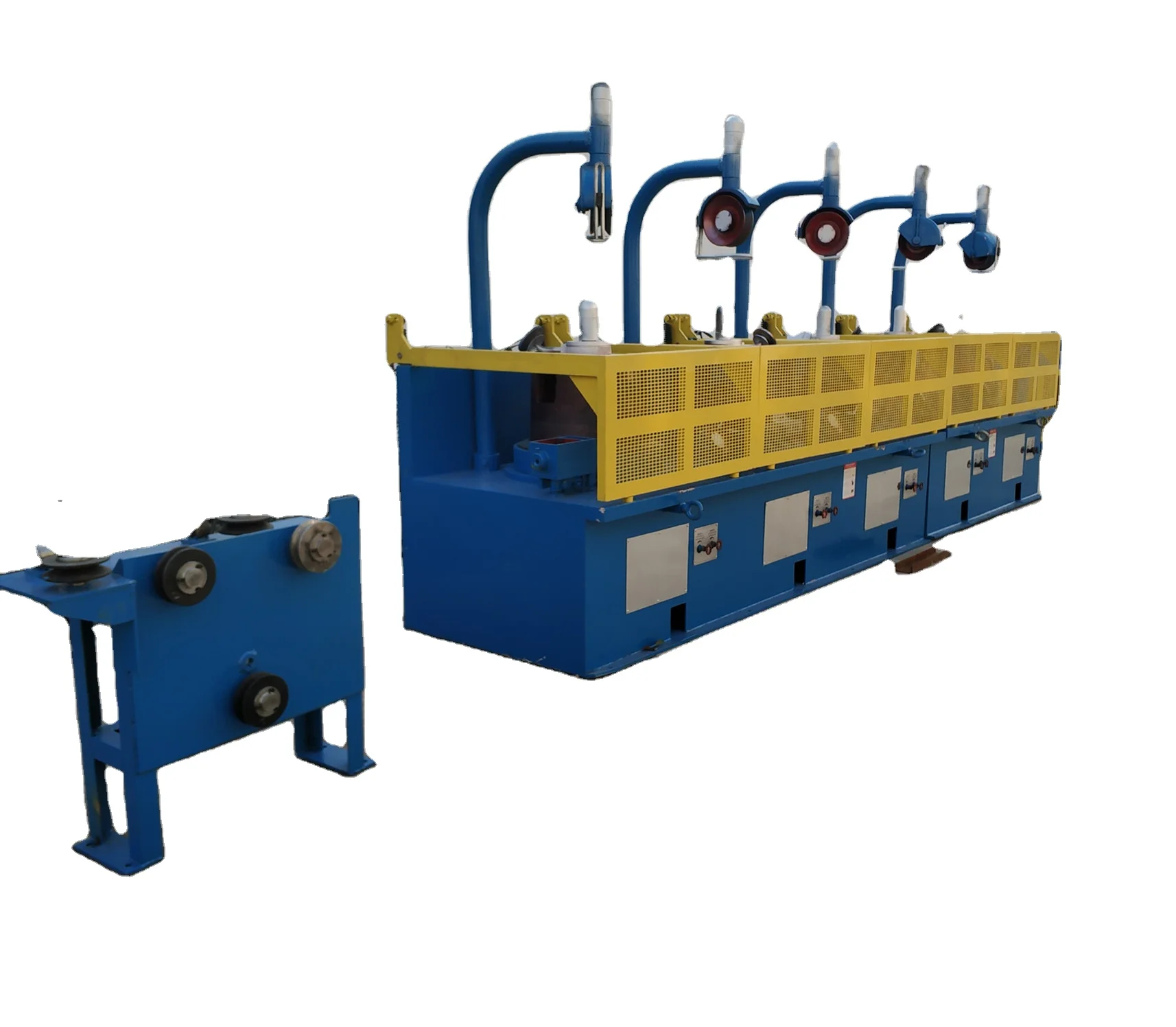 Automatic pully type wire drawing machine