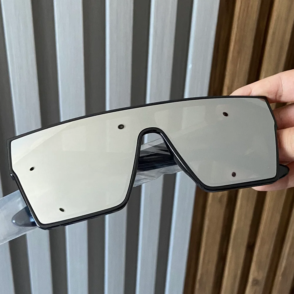 LBAshades 21041 тенденции 2024 Модные солнцезащитные очки новейшие женские спортивные в квадратной большой оправе высокого качества унисекс пользовательские оттенки