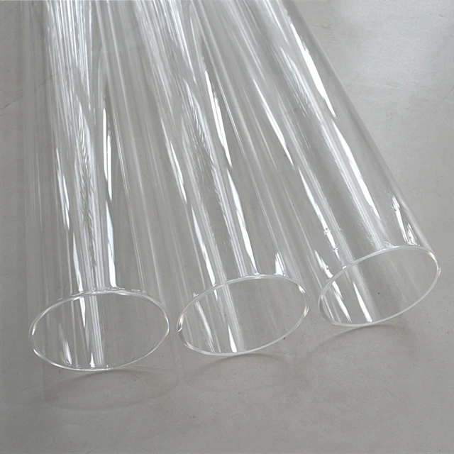 U shape quartz tube for thermocouple/high heating resistant glass
