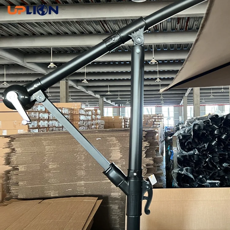 Uplion garden patio banana hanging outdoor parasol patio pool sun shades cantilever umbrella