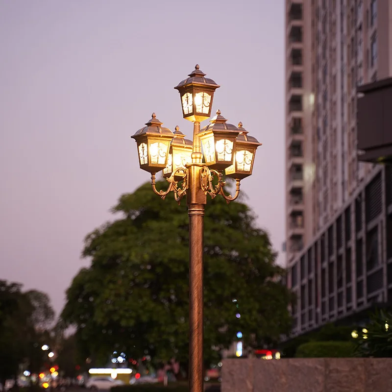 2023 Factory Directly Supply 50w 60w 100w 120w Garden Lamp LED Parking Lot lights 3000K 4000K Theme Park Lighting