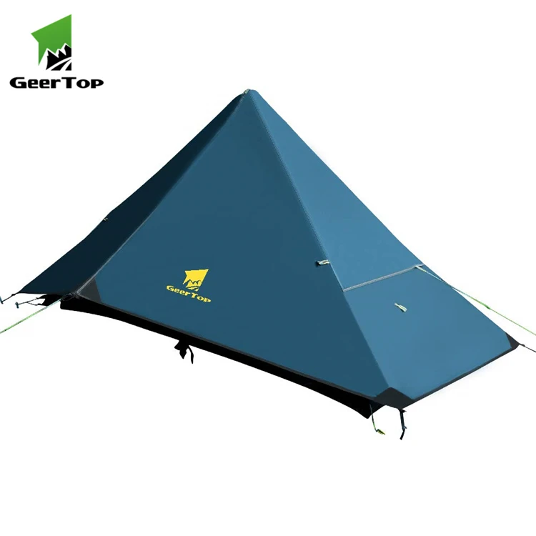 Ultralight OEM customizable gear nylon hiking camping lightweight backpacking pyramid survival tent