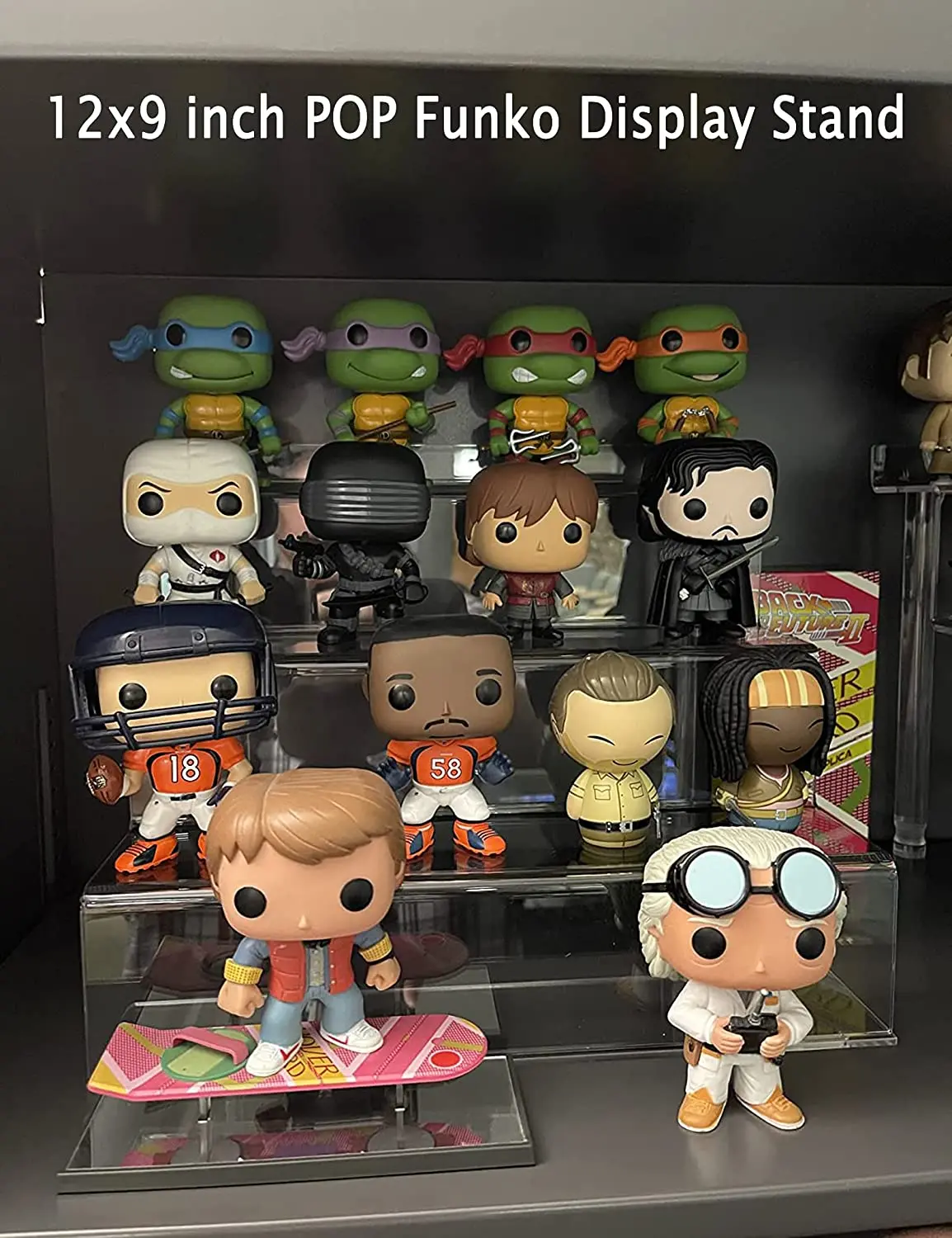 4-ярусный выставочный стенд дисплеи Funko POP фигурки акриловая полка дисплея
