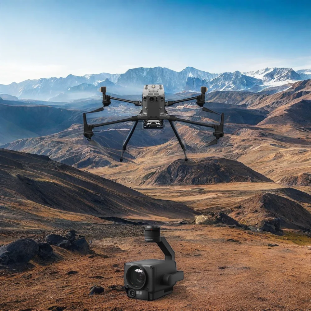 M300 RTK Enterprise drone 15km 1080p map transmission 55 min Max Flight Time IP45 Rating Hot-swappable Battery