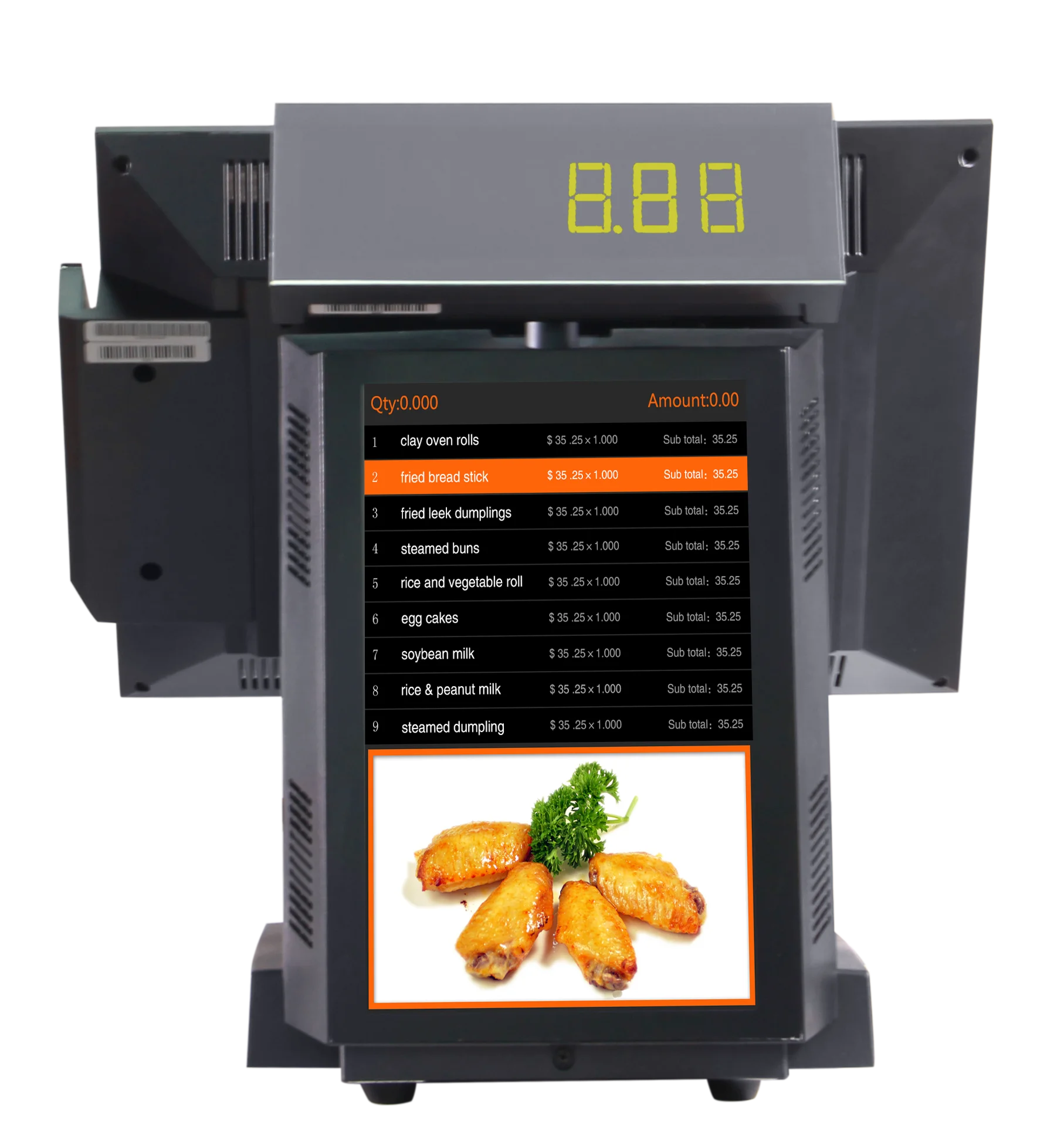 2021 Sale Supermarket Milk Tea Catering Ordering Machine Pos Cashier Machine