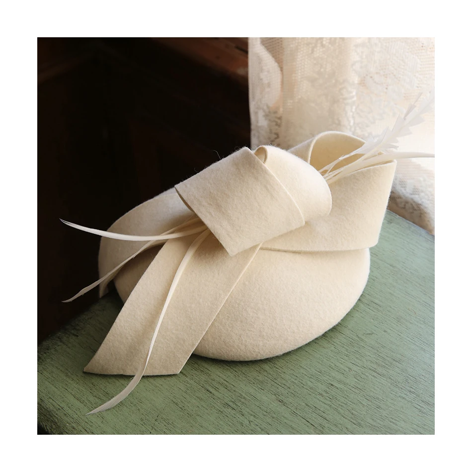 Европейское и американское свадебное платье в стиле ретро, вечерний чонсам, британский Топ, кепка, берет из сетчатой ткани на заказ для женщин с цветами