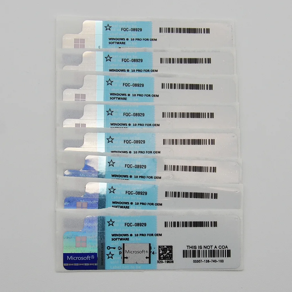 
 Доставка по электронной почте, глобальная Многоязычная Microsoft Windows 10 Pro Key, компьютерное оборудование, программное обеспечение для Microsoft Win 10 Pro  