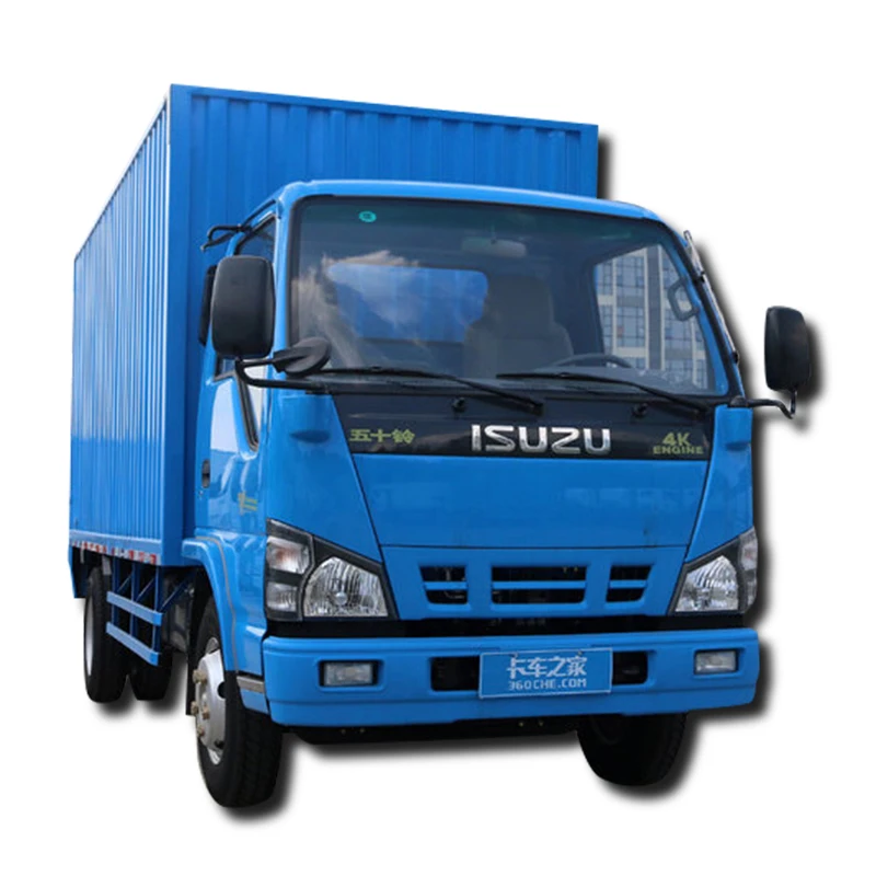 ISUZU Japanese diesel 130PS 4ton capacity NKR 600P light duty Van Truck