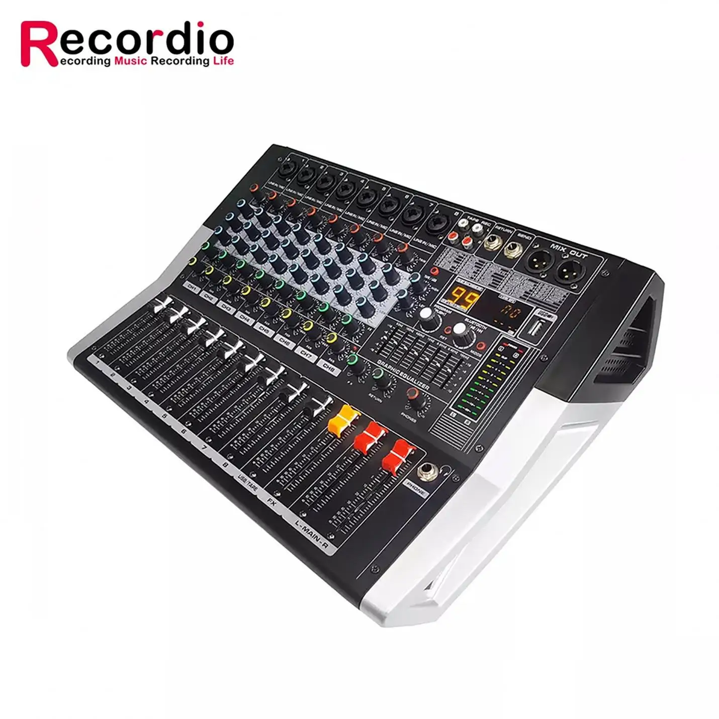 Professional Pioneers 4 Channel Dj Controllers & Audio Mixer For DJ Club