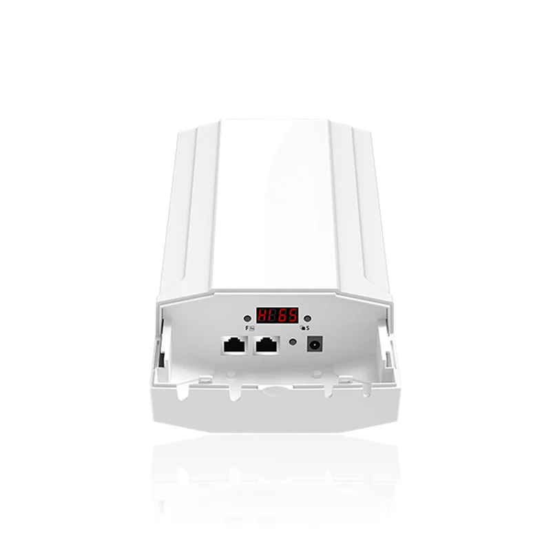 Gigabit Rj45 5Km Long Range Cpe 1200Mbps Point To Point Outdoor Wireless Bridge With 12dBi Dual Polarized High Gain Antenna