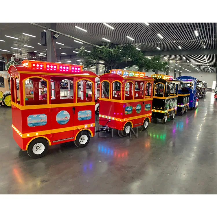 Wholesale Amusement Park Kids Sightseeing Trackless Train For Outdoor Playground