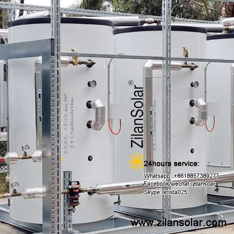 1000liters solar hot water tank with dual coils