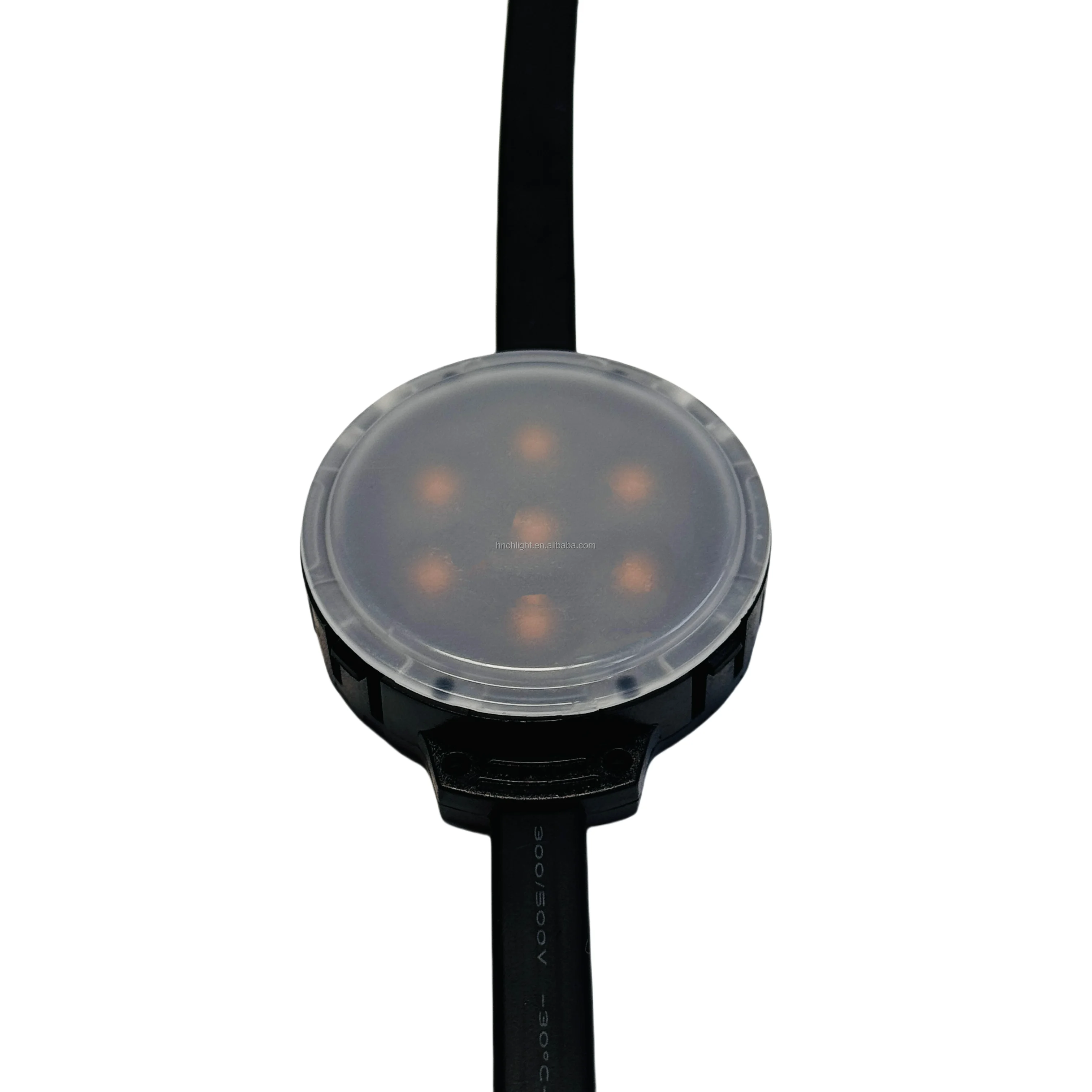 IP67 водонепроницаемый ПВХ уличный светодиодный пиксельный точечный источник света 50 мм RGB белое декоративное освещение фестиваль парк развлечений здание