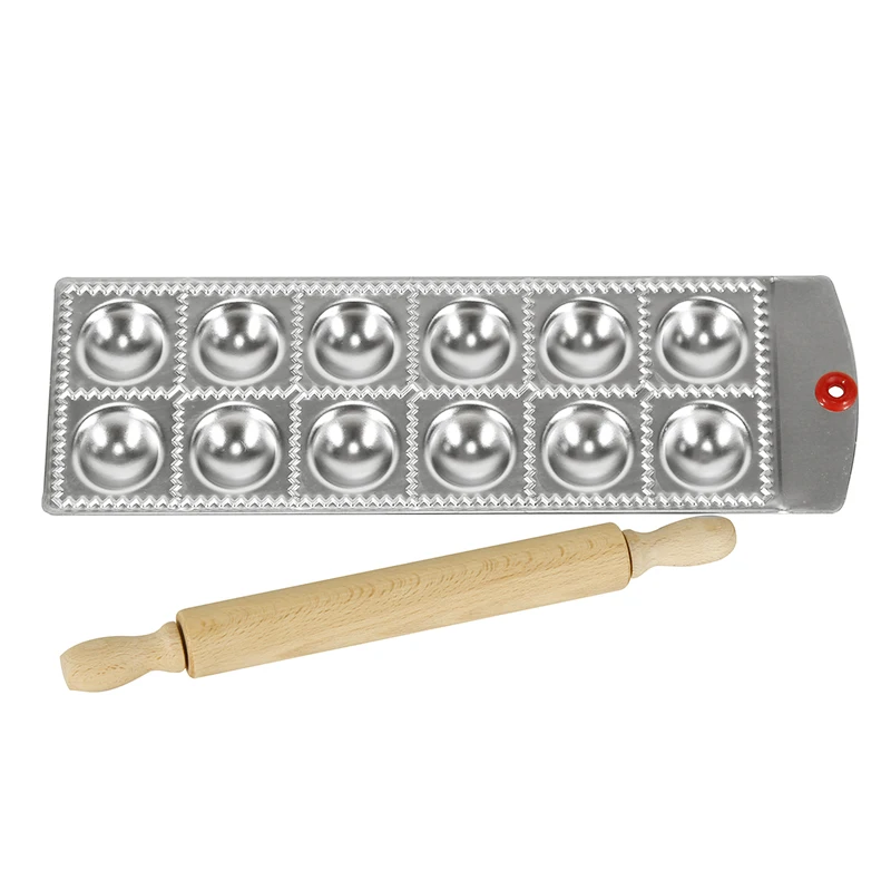 Round Shape Ravioli Maker Italian Pasta Mold Ravioli Press Dumpling Dough Maker For Kitchen