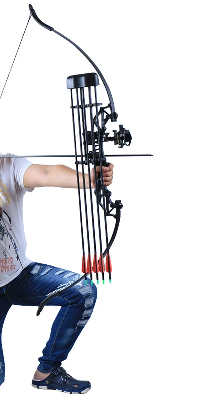 Outdoor Split Bow and Arrow Outdoor Sports Shooting Recurve Bow Suitable for Hunting and Training