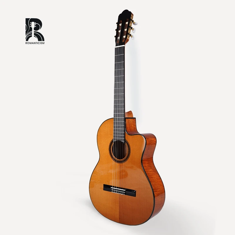 ZY-STC06 Wholesale Cheapest Price  39 Inch Classical Guitar Solid Spruce Guitar  With Trussrod Hand Made In China