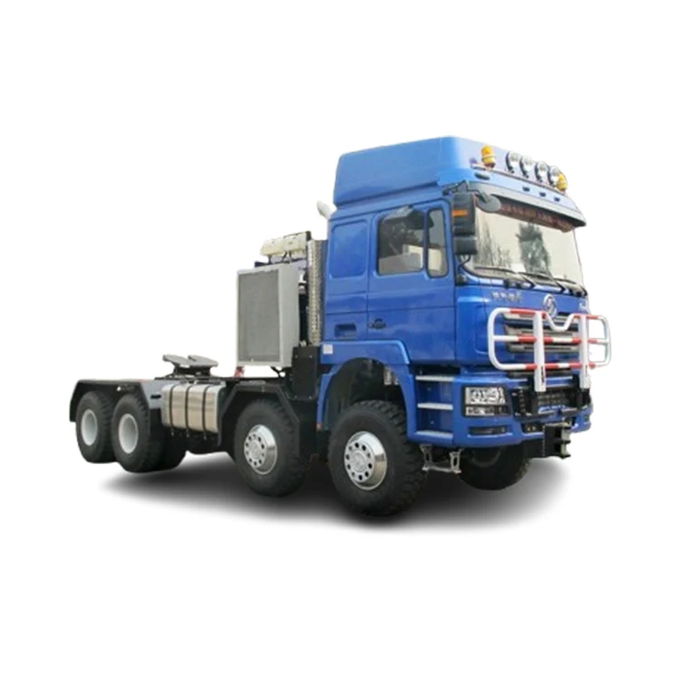 High roof half row 3 seats sleeper cab 8x8 diesel 600hp euro 5 engine 16MT manual gearbox 50 ton tractor-tow truck head for sale