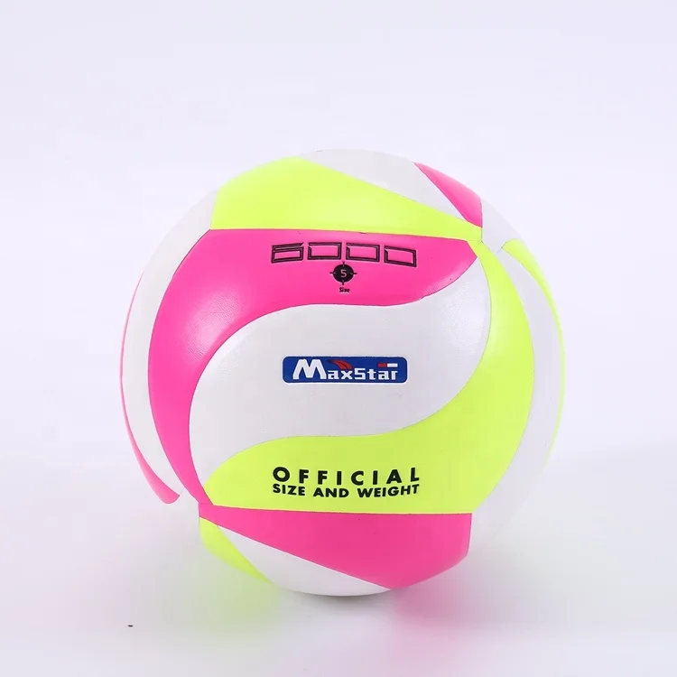 Different Color Wholesale Cheap Price Sport Equipment Laminated PU Standard Size 5 Ball Volley Volleyball