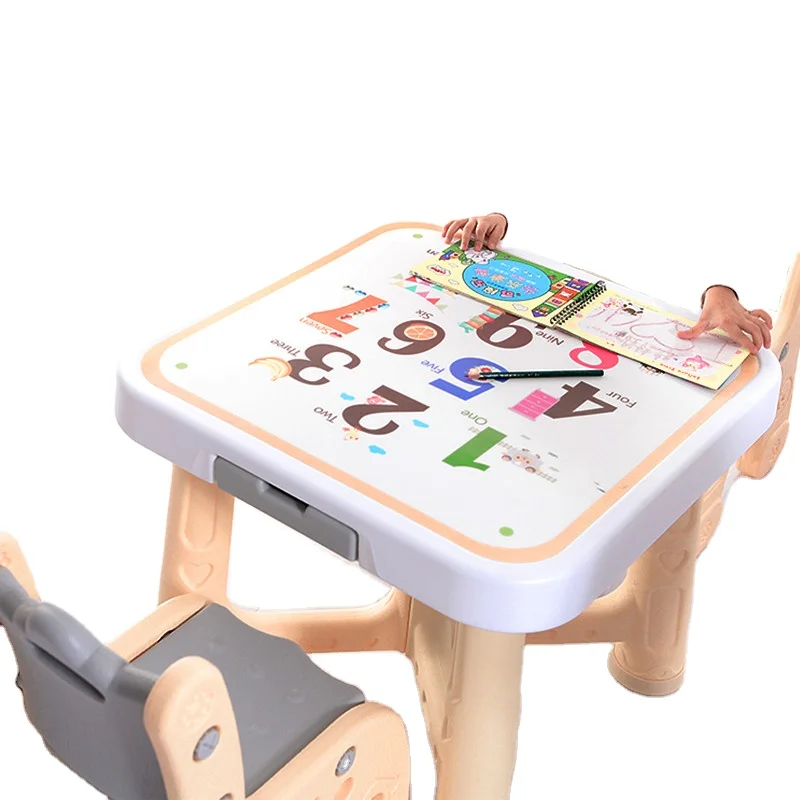 New Type Wholesale Children Tables Plastic Child Study Furniture