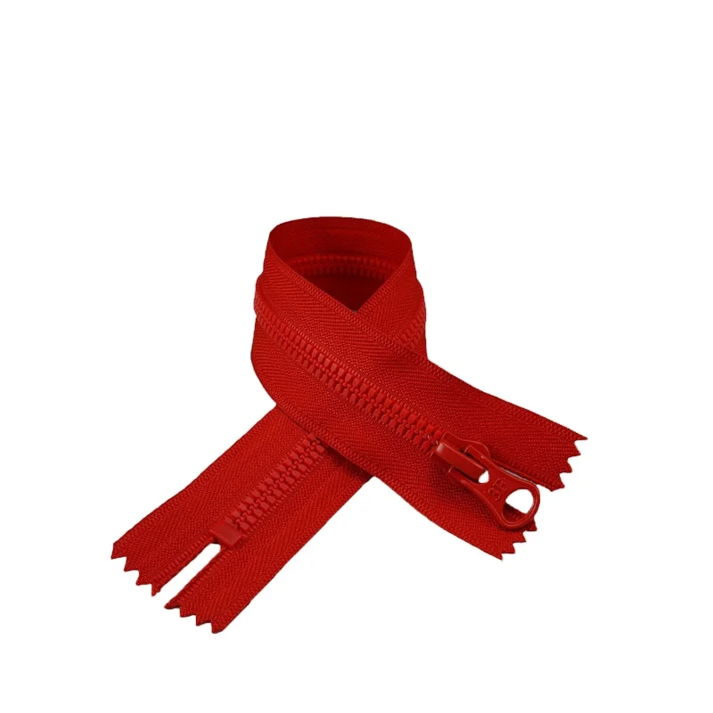 5# plastic resin teeth zipper dtm zipper tape fashion zipper