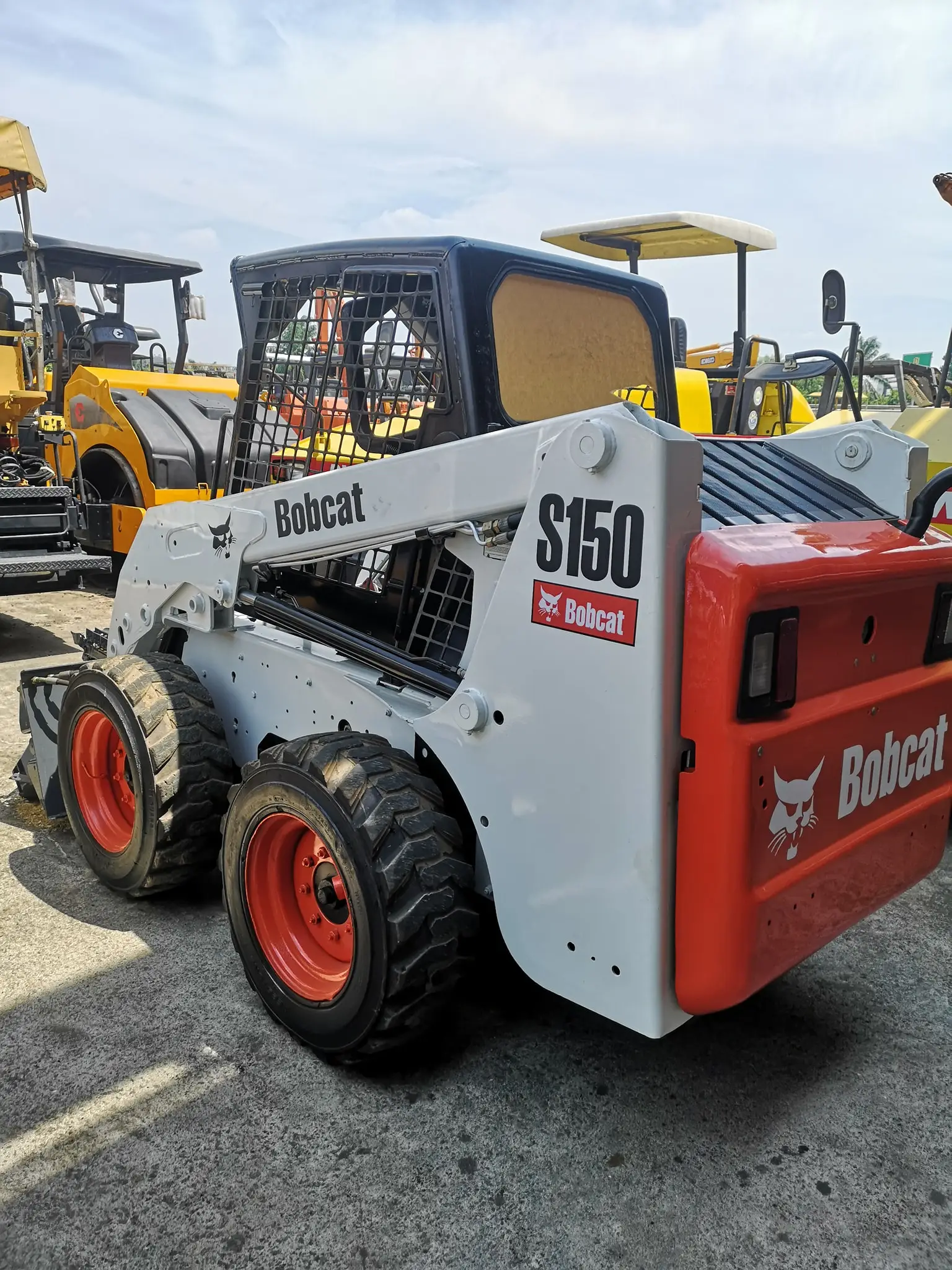 100% US  brand original BOBCAT S150 2.4ton  Used Skid Steer Loader multifunction