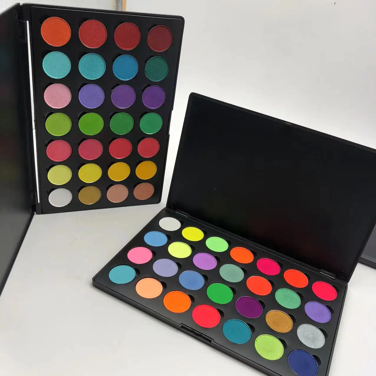 28 Color Pastel Water activated Neon UV Wet Cosmetic Pastel Eye Liner Make Up Face Paint Kit