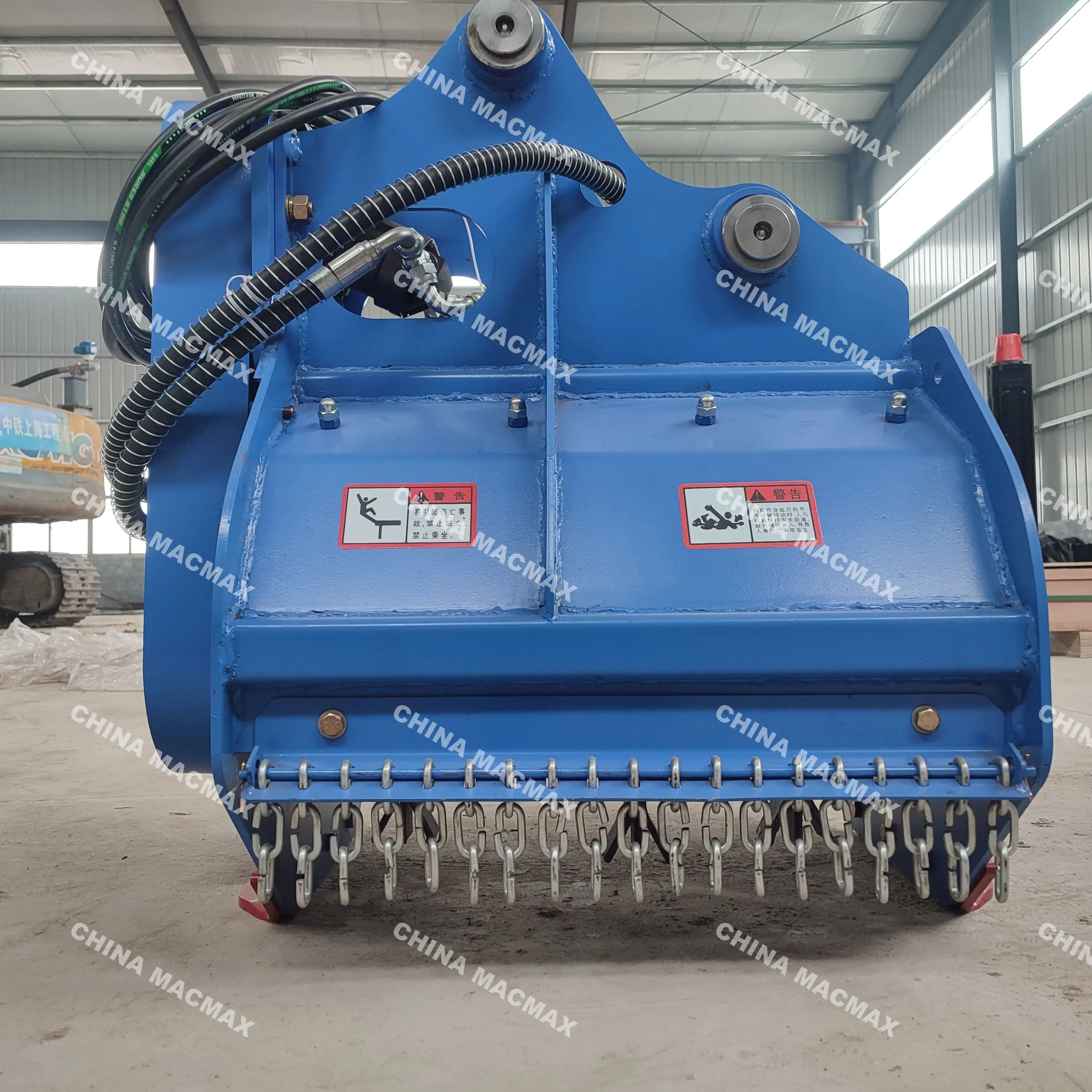 Mini Excavator Mower   Quality Mini Excavator Flail Mower Farm Machines Flail Mulcher With Gearbox for 2-4 Ton Excavator