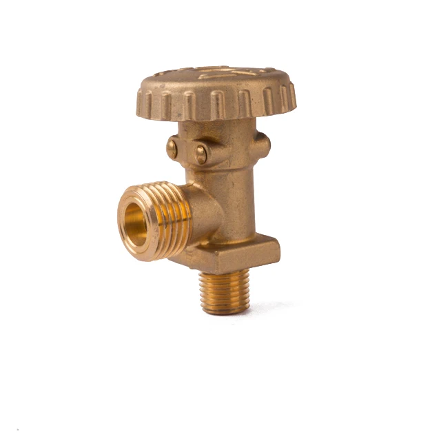Ergonomic Handwheel Brass LPG Gas Cylinder Valve