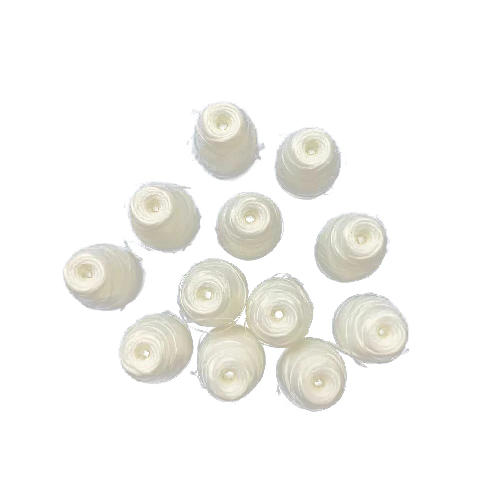 polyester yarn thread cotton material cocoon bobbin yarn for schiliffi machine factory price