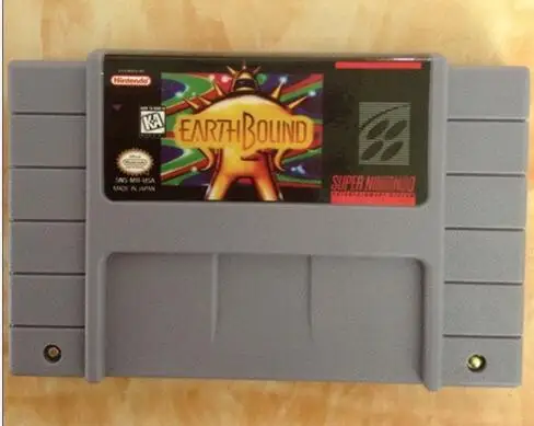 Картридж для игр с поддержкой английского языка NTSC и PAL версии SNES с креплением на землю