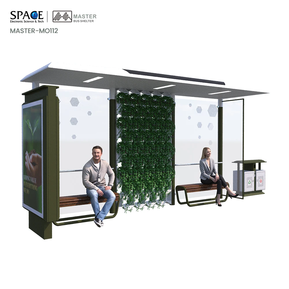 Factory Made City Bus Station Bus Shelter for Sale