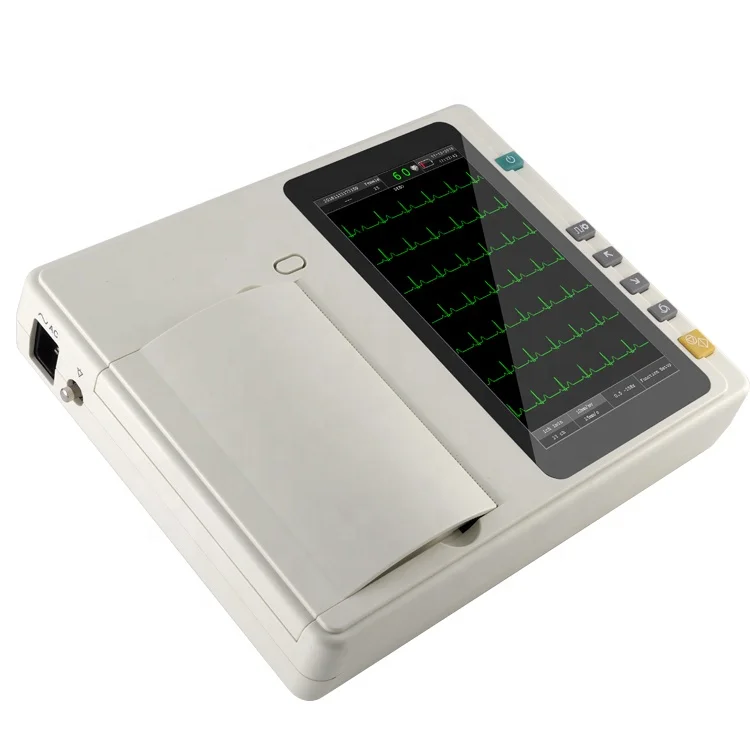 Manufacturer ECG-301 Digital Electrocardiograph EKG 12 lead ECG Machine