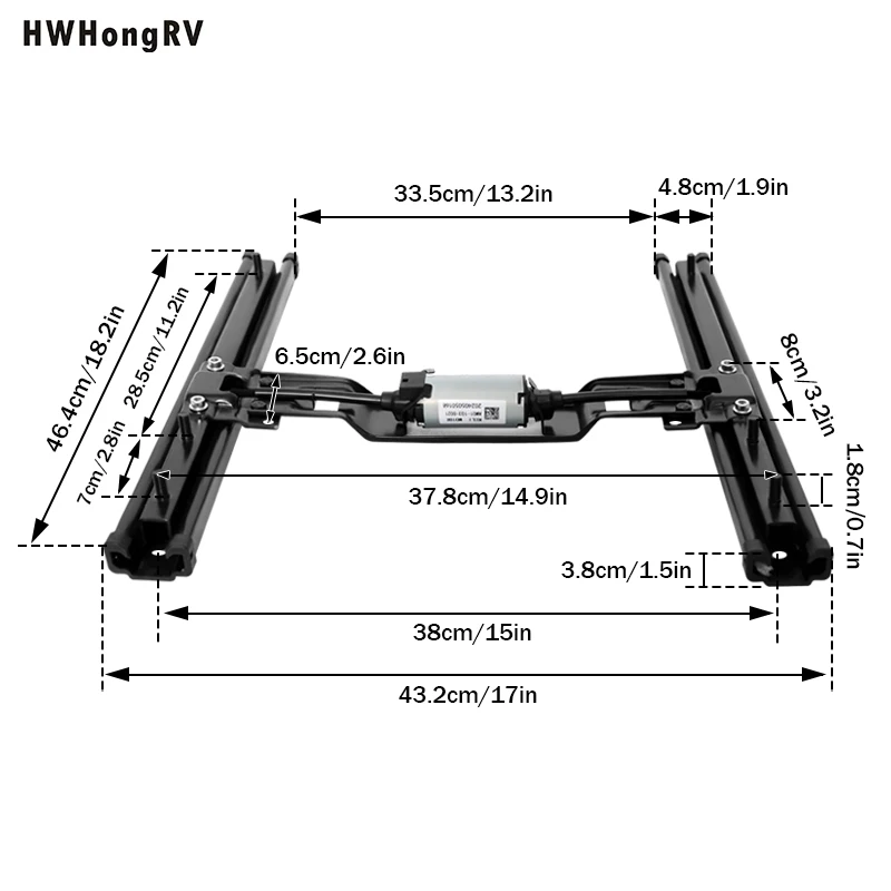 campervan seating slides seat rails power adjustable car seat adjuster electrical slider for rails limousine seats