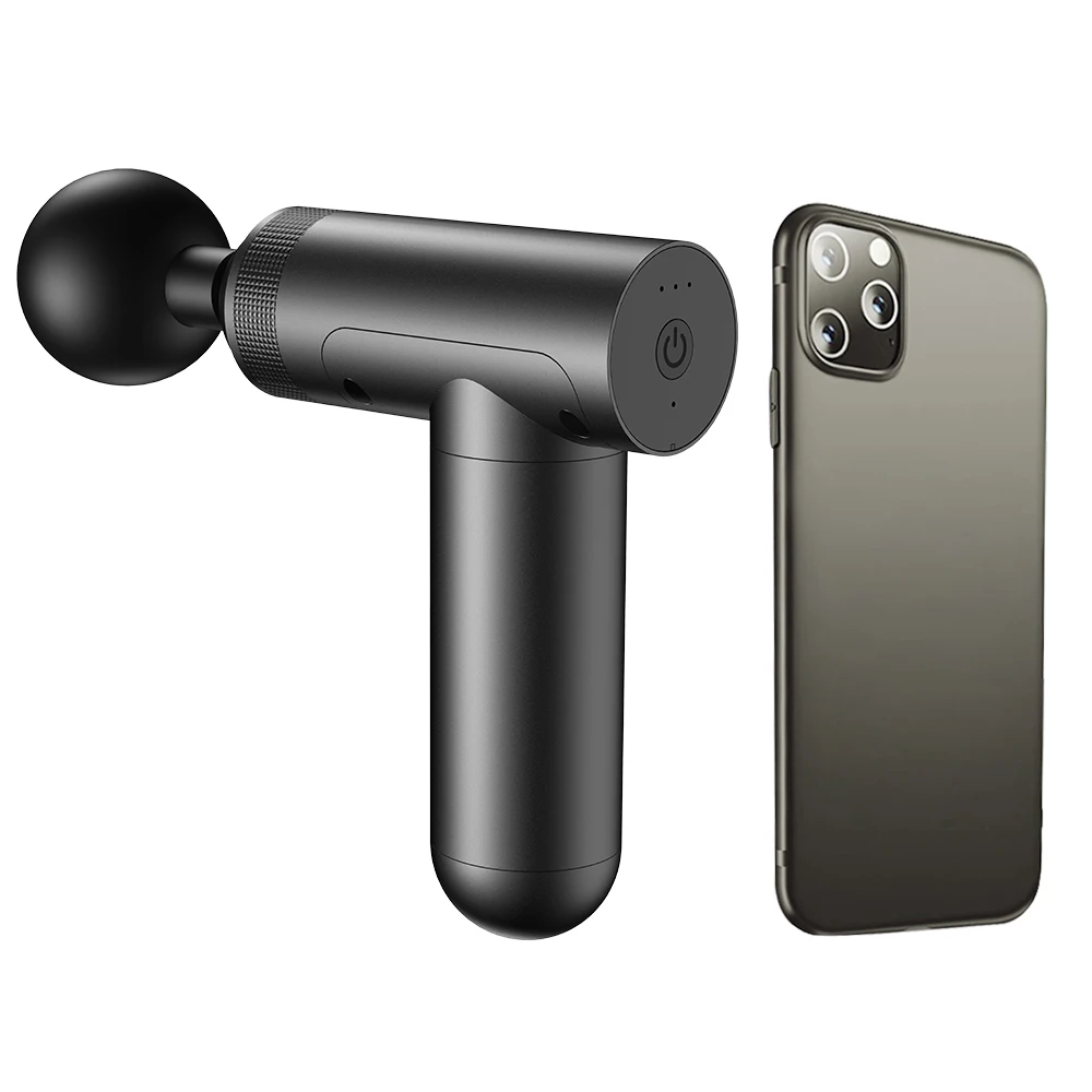 Портативный корпус лицевой панели пистолет мини-массажер для массаж мышц пистолет