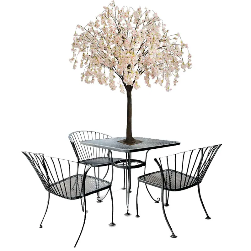 6 Feet To 7 Feet Table Tall Sakura Plant Artificial Flowers Cherry Blossom Tree