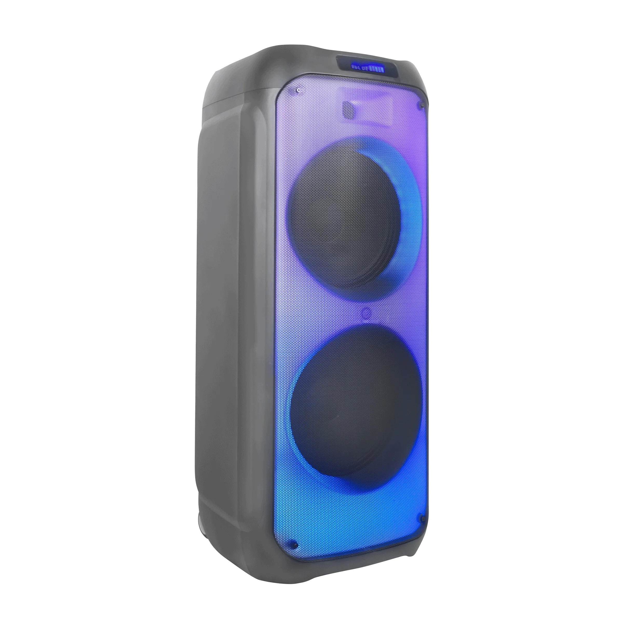 Temeisheng TMS-1251 Party Speaker System with USB/TF/Aux/FM/Remote Control Long Battery Life Echo Show for Karaoke/Party/Church