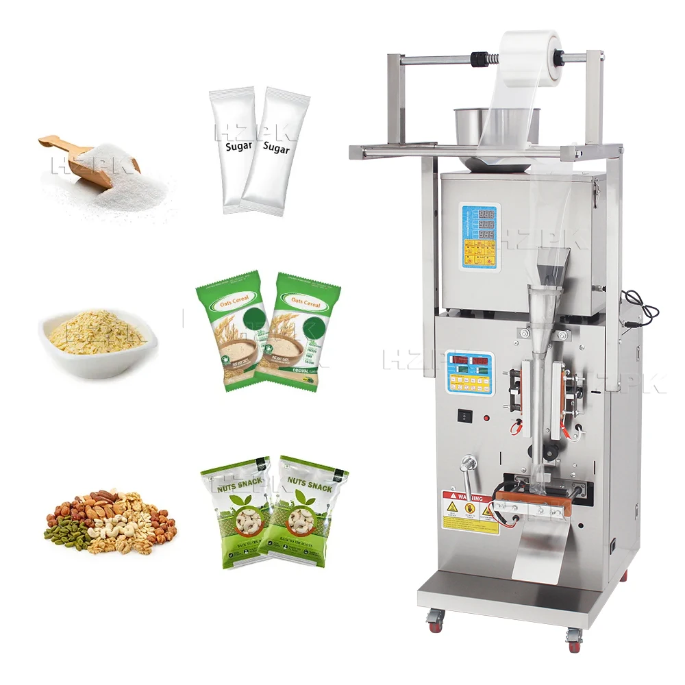 HZPK Multi-function Packaging Machines/automatic Form Fill Seal Granule Spice Sugar Tea Bag Packing Machine