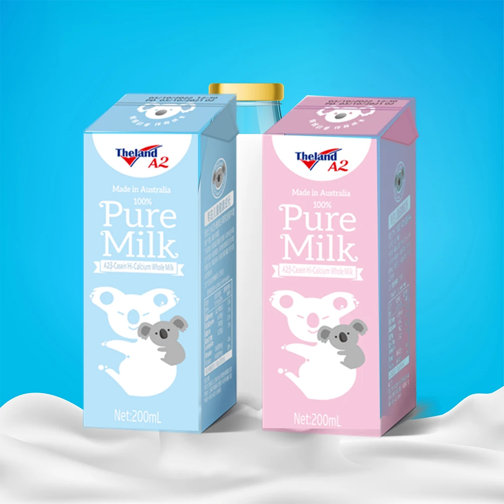 200ml A2 Whole Milk (Pink) Southern Hemisphere Creamery Essence Marvels Wholesale By TheLand With Custom MOQ Reasonable Price