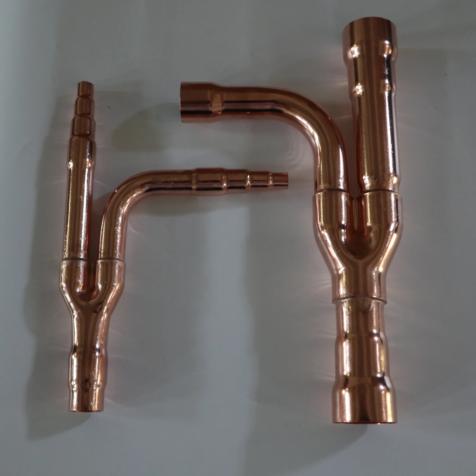 Branch joint Pipe fittings YBP-YG2B For York VRF system Pure Copper pipe VRF Installation Kits Split central air conditioning