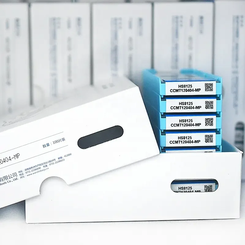 HADSTO CCMT120404-MP CCMT 120408-MP HS8125 Китай токарный станок с ЧПУ токарные инструменты из карбида вольфрама режущие лезвия