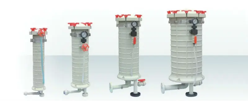 JEC brand good quality electroplating  filter with cartridge zinc copper plating