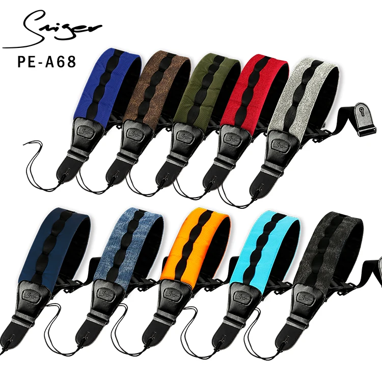 
 Оптовая продажа, Изготовленные На Заказ высококачественные подкладки из искусственной кожи, ремни для гитары с держателем для гитары  