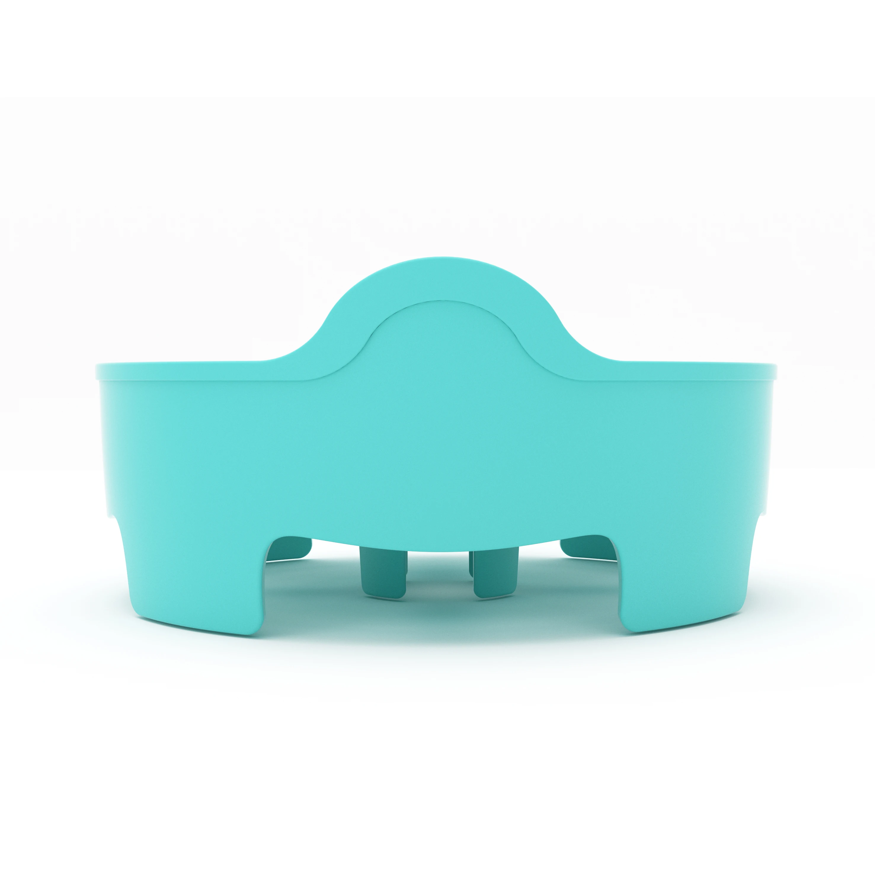 Cunite New Design Kitchenware Stainless Steel Food Steaming Mat Basket Silicone Steamer